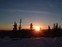 sunset from Charley dome